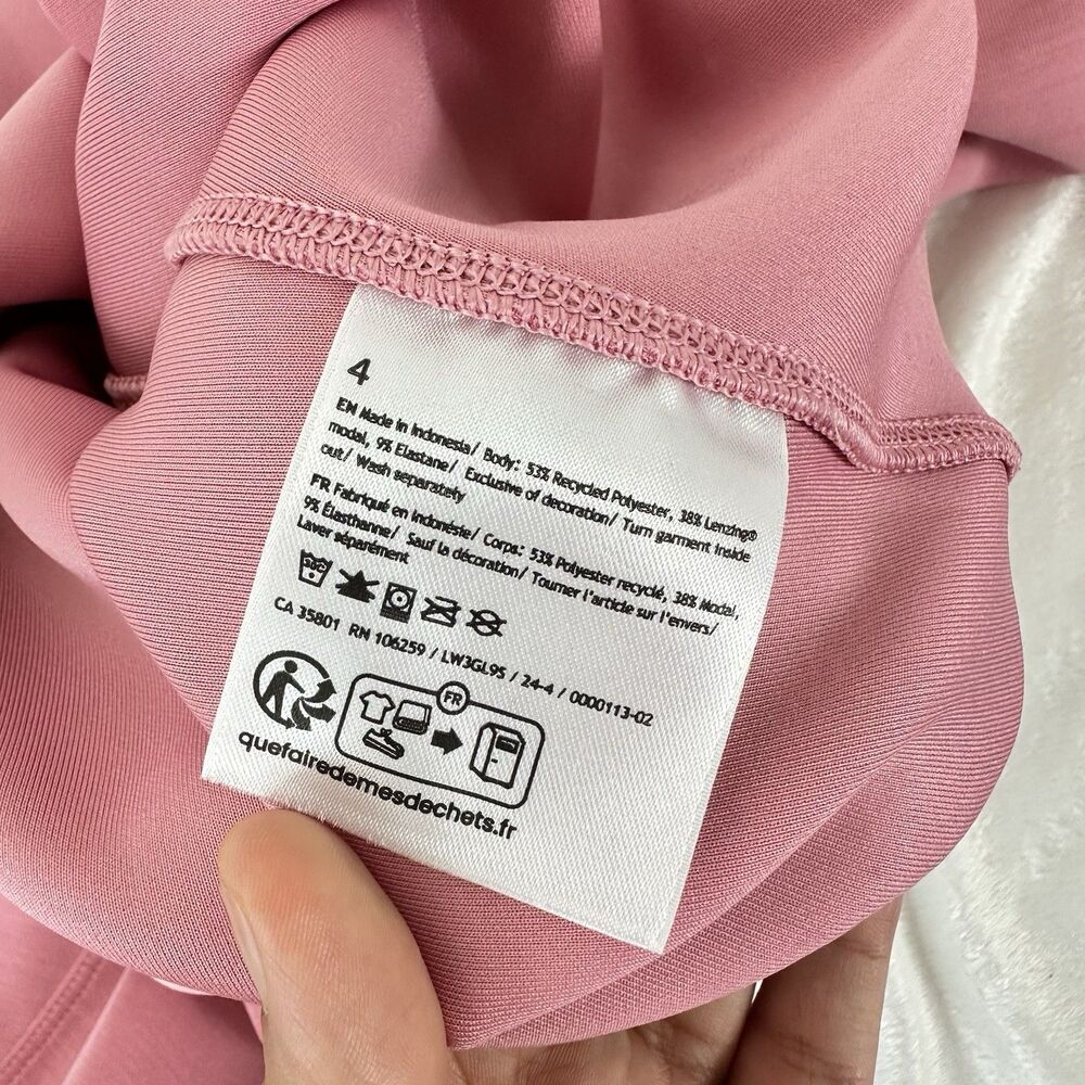 Lululemon Softstreme High-Rise Pant & Perfectly Oversized Cropped Crew Pink Tide - Picture 7 of 16